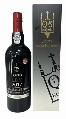Портвейн Quinta de Santa Eufemia Late Bottled Vintage Port, 0.75 л 2017, п/у
