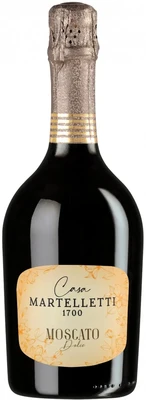 Вино игристое белое сладкое Casa Martelletti 1700 Moscato Dolce, 0.75 л