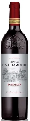 Вино красное сухое Chateau Haut Lamothe, 0.75 л