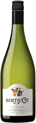 Вино игристое безалкогольное белое Berticot Sans Alcohol, 0.75 л