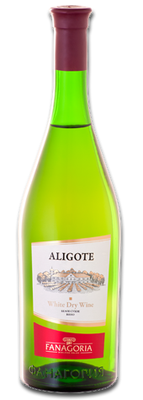 Вино столовое белое полусладкое «Алиготе Фанагории»