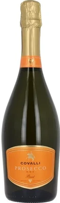 Вино игристое белое брют Covalli Prosecco, 0.75 л