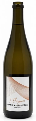 Вино белое сухое Ivan & Ksenia Kruz L Elegance Riesling, 0.75 л 2023