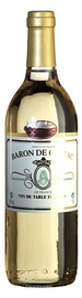 Вино белое полусладкое «Baron De Costac Vin De Table Francais»