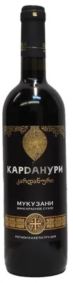 Вино красное сухое Карданури Мукузани, 0.75 л