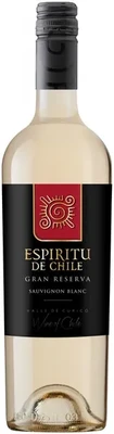 Вино белое сухое Espiritu de Chile Sauvignon Blanc Gran Reserva, 0.75 л