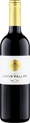 Вино безалкогольное красное полусухое Louis Vallon Merlot Alcohol Free, 0.75 л