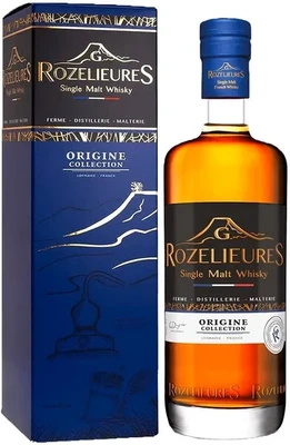 Виски французский Rozelieures Origine Collection Single Malt, 0.7 л п/у