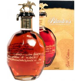 Виски американский «Bourbon Blanton's Gold Edition» в подарочной коробке