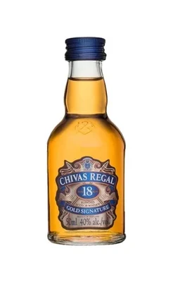 Виски шотландский Chivas Regal 18 Years Old, 0.05 л Виски шотландский Chivas Regal 18 Years Old, 0.05 л