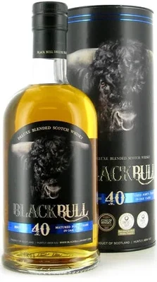 Виски шотландский Black Bull 40 Years Old, 0.7 л п/у