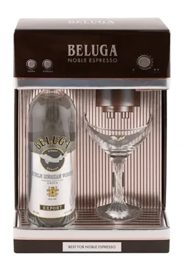 Водка Beluga Noble, 0.7 л п.у с бокалом