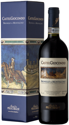 Вино красное сухое «Castelgiocondo Brunello di Montalcino» 2010 г. в подарочной упаковке