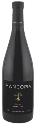 Вино красное сухое Mancopia Syrah Reserve, 0.75 л 2023