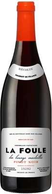 Вино красное полусухое La Foule Pinot Noir, 0.75 л 2024