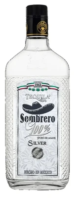 Текила Sombrero Silver, 0.5 л