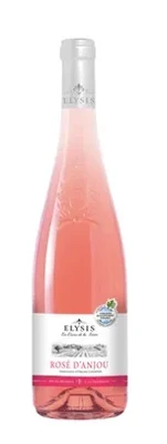 Вино розовое полусладкое Elysis Rose d Anjou, 0.75 л 2024