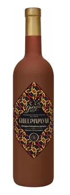 Вино красное полусладкое Old Georgia Kindzmarauli, 0.75 л этикетка ромб