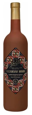 Вино белое полусладкое Old Georgia Alazani Valley, 0.75 л этикетка ромб