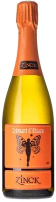 Вино игристое белое брют Zinck Paul & Philippe Cremant d Alsace Brut, 0.75 л