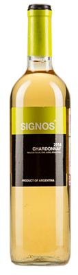 Вино белое полусухое «Signos Chardonnay» 2014 г.