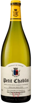 Вино белое сухое Jean-Paul & Benoit Droin Petit Chablis, 0.75 л 2019