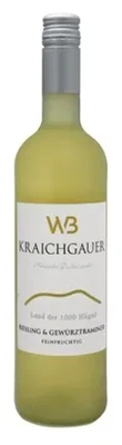 Вино белое полусладкое Winzer von Baden Kraichgauer Riesling Gewurztraminer, 0.75 л 2024