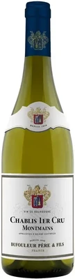 Вино белое сухое Dufouleur Pere & Fils Chablis Premier Cru Montmains, 0.75 л 2022