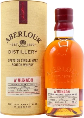 Виски шотландский Aberlour A'bunadh Batch 77, 0.7 л в подарочной упаковке