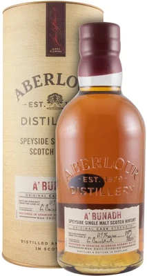 Виски шотландский Aberlour A'bunadh Batch 75, 0.7 л в подарочной упаковке
