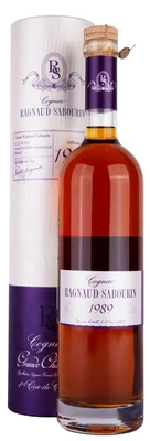Коньяк Ragnaud-Sabourin Grande Champagne 1er Cru AOC, 0.7 л 1989, в тубе