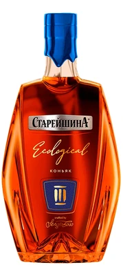 Коньяк российский Старейшина Трехлетний, 0.5 л