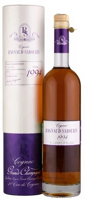 Коньяк Ragnaud-Sabourin Grande Champagne 1er Cru AOC, 0.7 л 1994, в тубе
