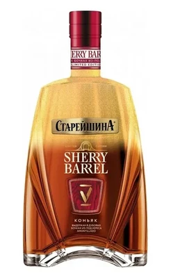 Коньяк российский Stareyshina Sherry Barrel, 0.5 л