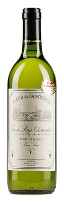 Вино белое полусладкое «Fleur De Saintoge Blanc De Blancs»