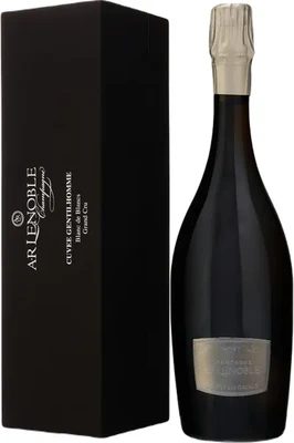 Вино игристое белое брют AR Lenoble Cuvee Gentilhomme Grand Cru Blanc de Blancs, 0.75 л 2012, п/у