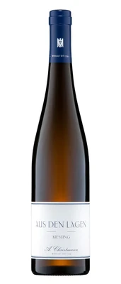 Вино белое сухое A. Christmann Aus den Lagen Riesling, 0.75 л 2021