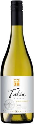Вино белое сухое «Takun Chardonnay Reserva» 2015 г.