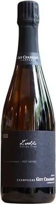 Шампанское белое брют Champagne Guy Charbaut, L'Anobli Autre Cru Brut Nature, 0.75 л