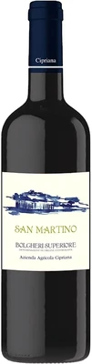 Вино красное сухое La Cipriana San Martino Bolgheri Superiore, 0.75 л 2019