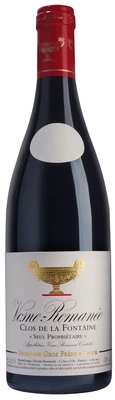 Вино красное сухое Domaine Gros Frere et Soeur Vosne-Romanee Clos de la Fontaine, 0.75 л 2022