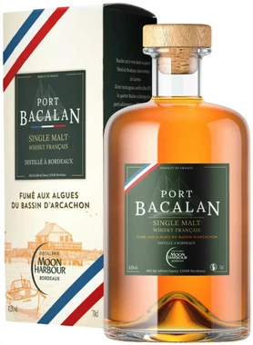 Виски французский Port Bacalan Single Malt Fume, 0.7 л п/у