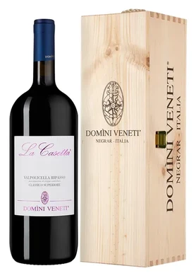 Вино красное полусухое Domini Veneti Valpolicella Classico Superiore Ripasso La Casetta, 1.5 л 2020 д/у