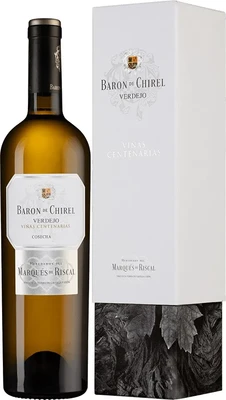 Вино белое сухое Baron de Chirel Verdejo Vinas Centenarias, 0.75 л 2023 п/у
