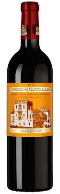 Вино красное сухое Chateau Ducru-Beaucaillou, 0.75 л 1990