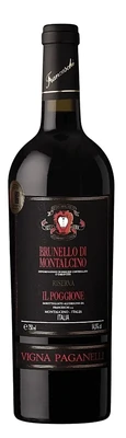 Вино красное сухое Il Poggione Vigna Paganelli Brunello di Montalcino Riserva, 0.75 л 2020