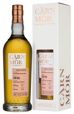Виски шотландский Carn Mor Benrinnes 8 Years, 0.7 л 2016 п/у