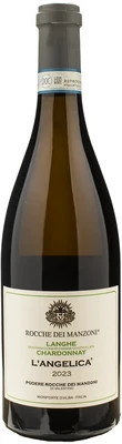 Вино белое сухое Podere Rocche dei Manzoni L Angelica Langhe Chardonnay, 0.75 л 2023
