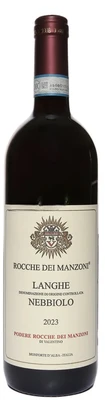 Вино красное сухое Podere Rocche dei Manzoni Langhe Nebbiolo, 0.75 л 2023