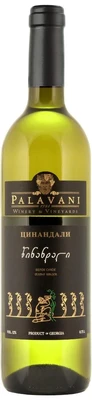 Вино белое сухое Palavani Tsinandali, 0.75 л